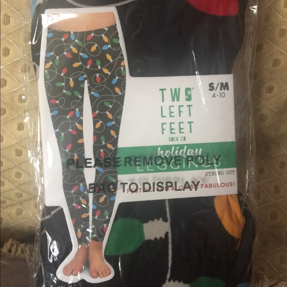Cute Holiday leggings/ 2 for $20. - Picture 2 of 3